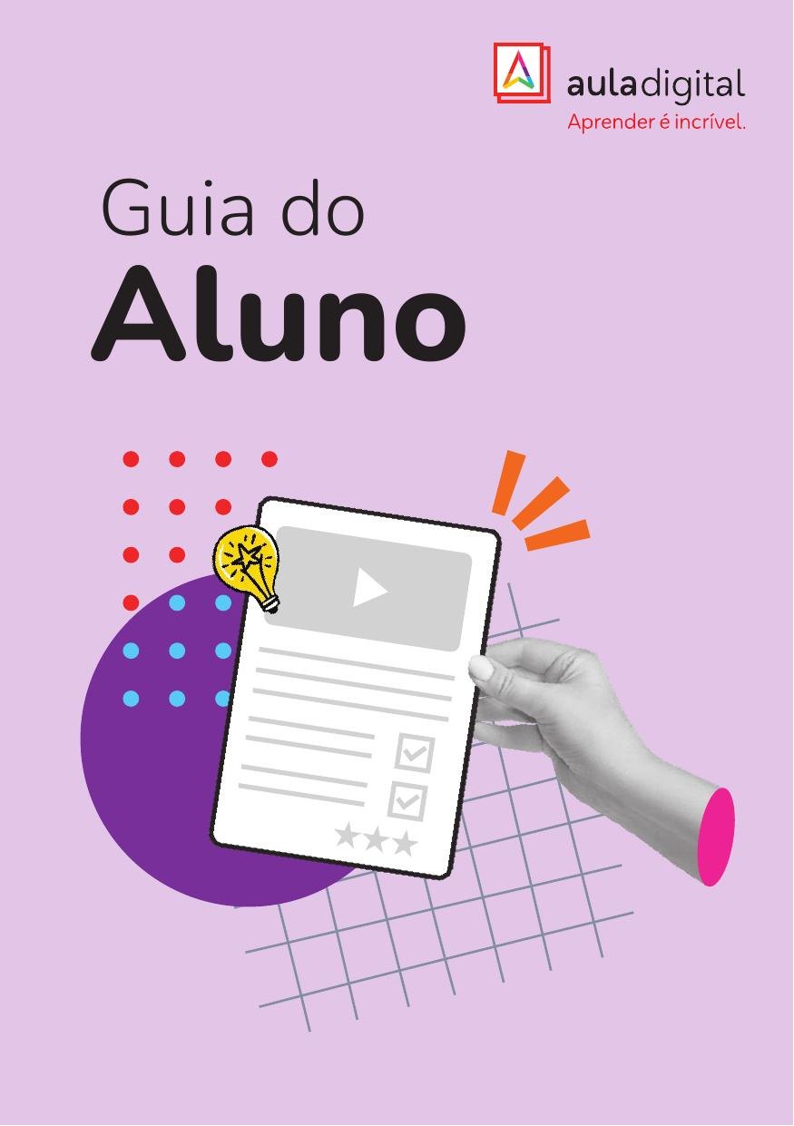 Capa do Guia do Aluno da Aula Digital